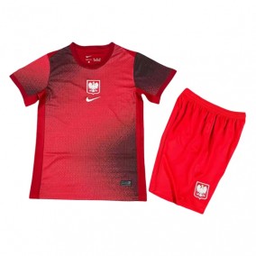 Seconda Maglia Polonia Euro 2024 Bambino